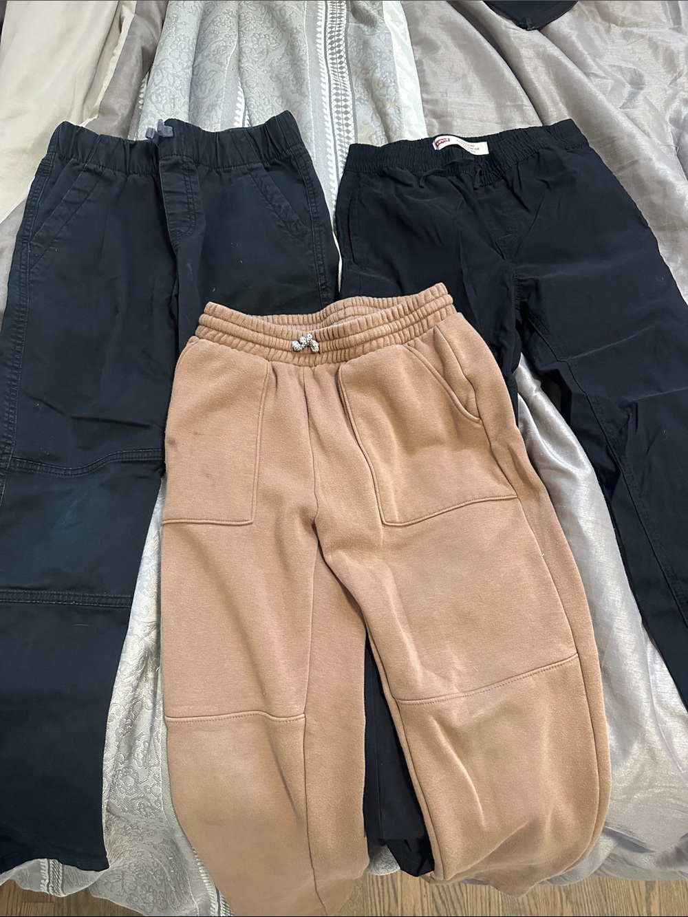 Bundle of 3 Boys Large (10-12) Track Pants, Levi’s, Joe Freah and George